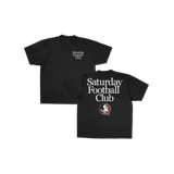 FSU Saturday Football Club Graphic Tee - Black