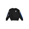 BYU Cuffed and Logo'd Crewneck - Black
