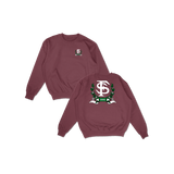 FSU Laurel Pullover Crewneck - Maroon