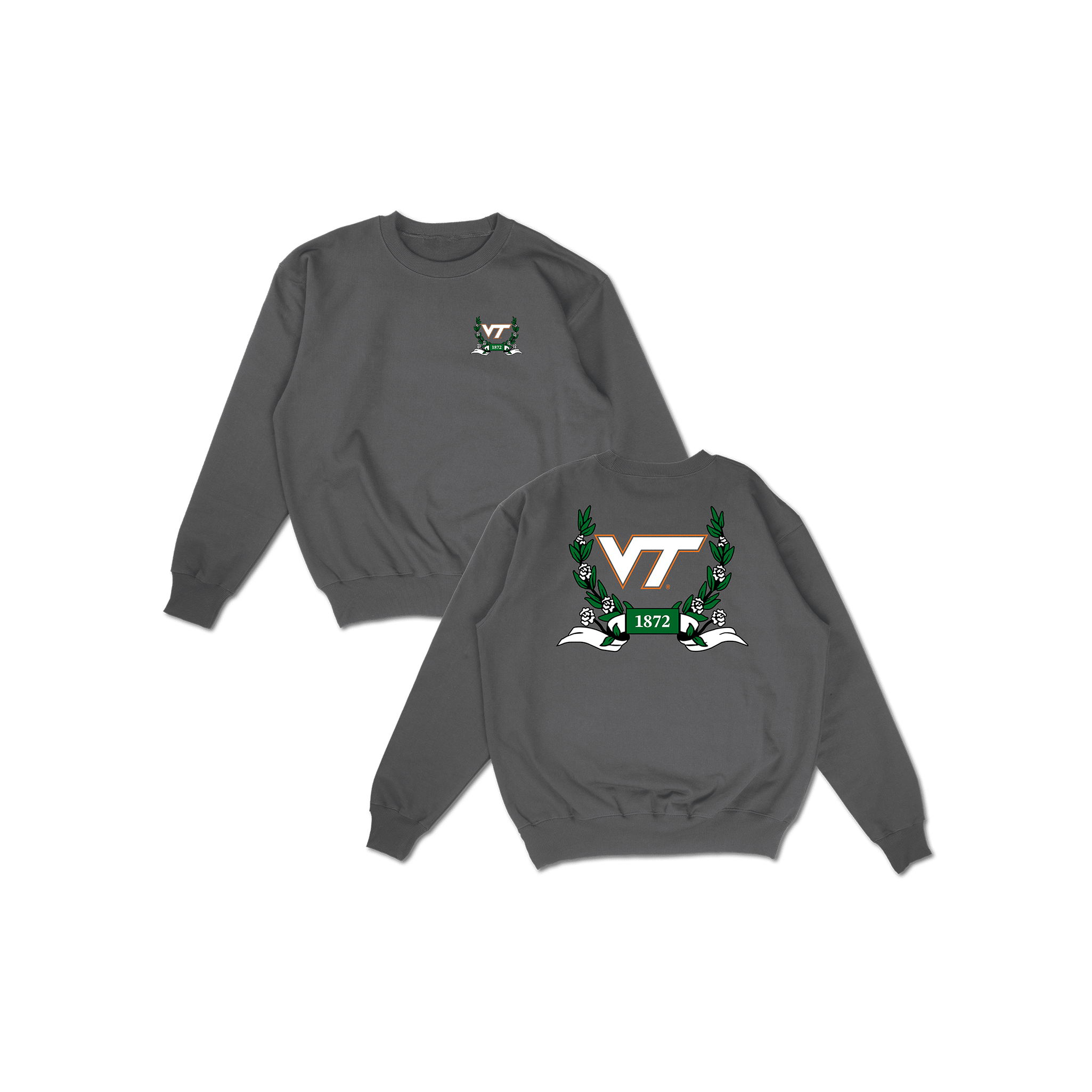 VT Laurel Pullover Crewneck - Gray