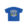 BYU Royal Blue Vintage Block Cougar Graphic Tee - FanStreet