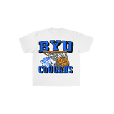 BYU Retro Hoop Graphic Tee - FanStreet