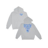 BYU Saturday Football Club Heavyweight Hoodie - Heather Gray