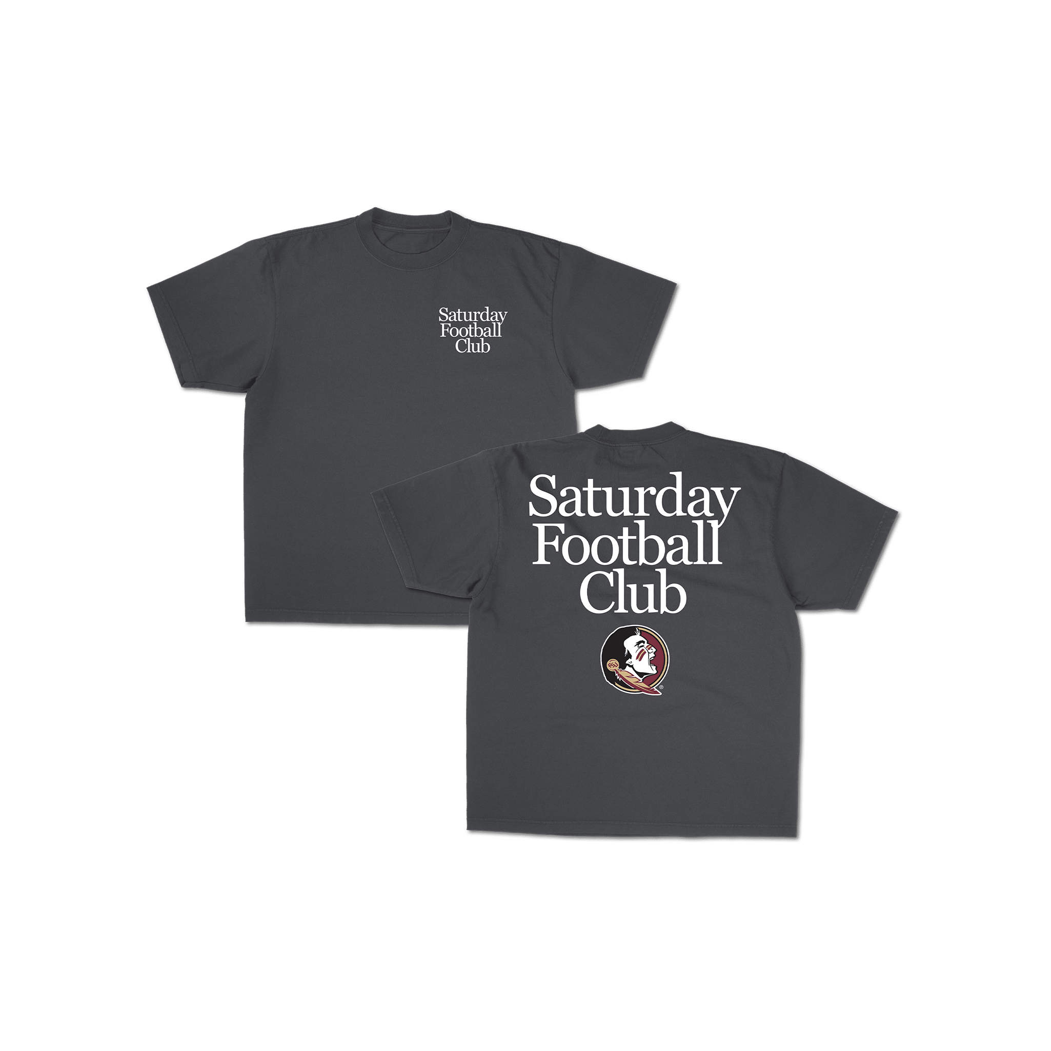 FSU Saturday Football Club Graphic Tee - Gray