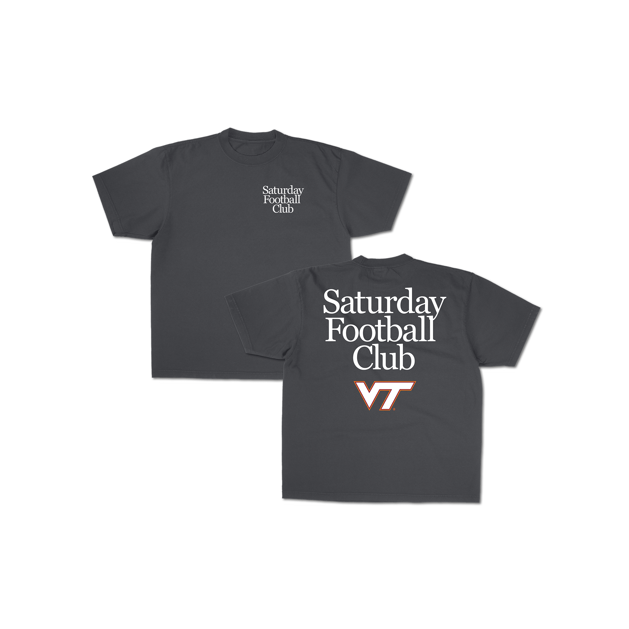 VT Saturday Football Club Graphic Tee - Gray