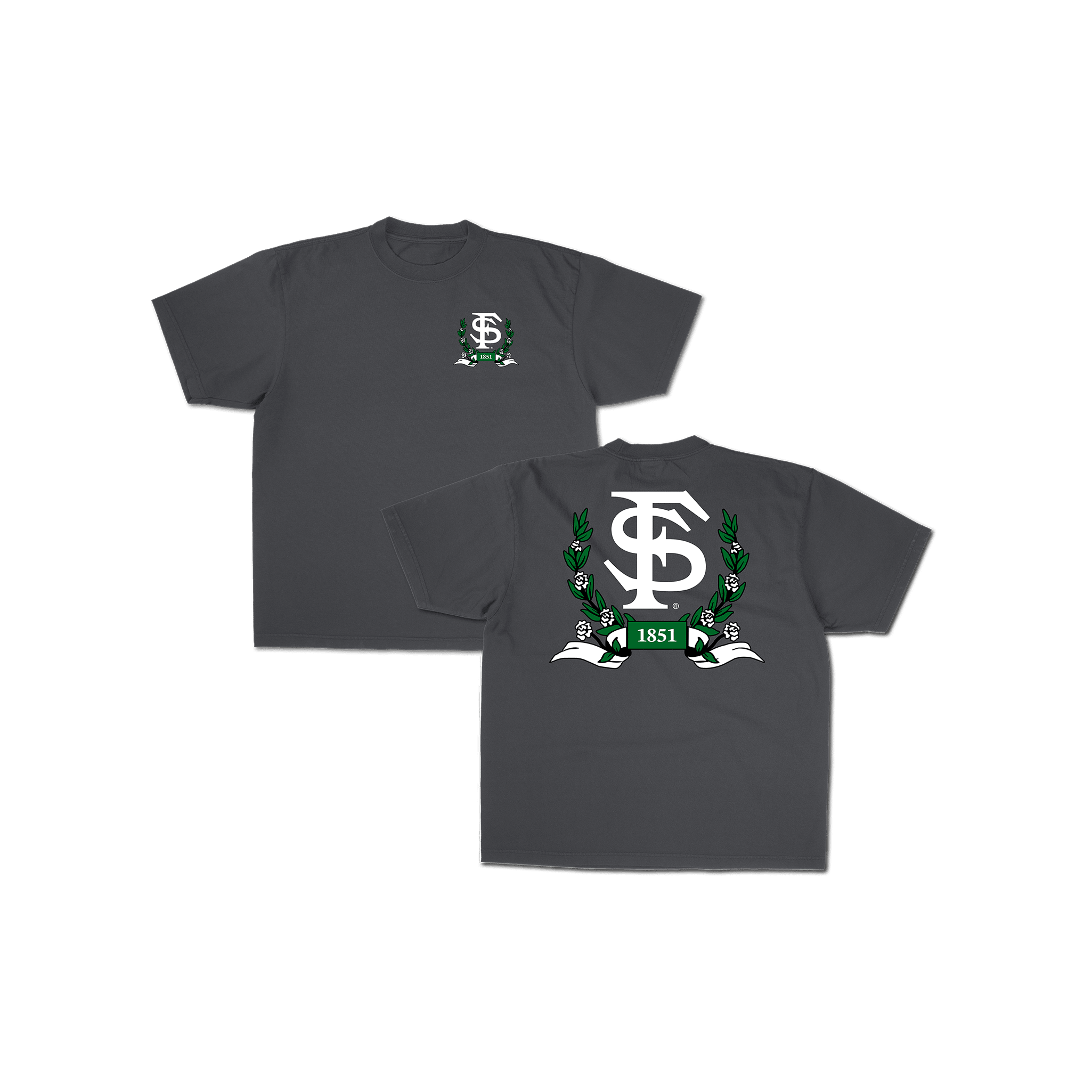 FSU Laurel Tee - Gray