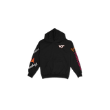 Virginia Tech Cuffed and Logo'd Hoodie - Black