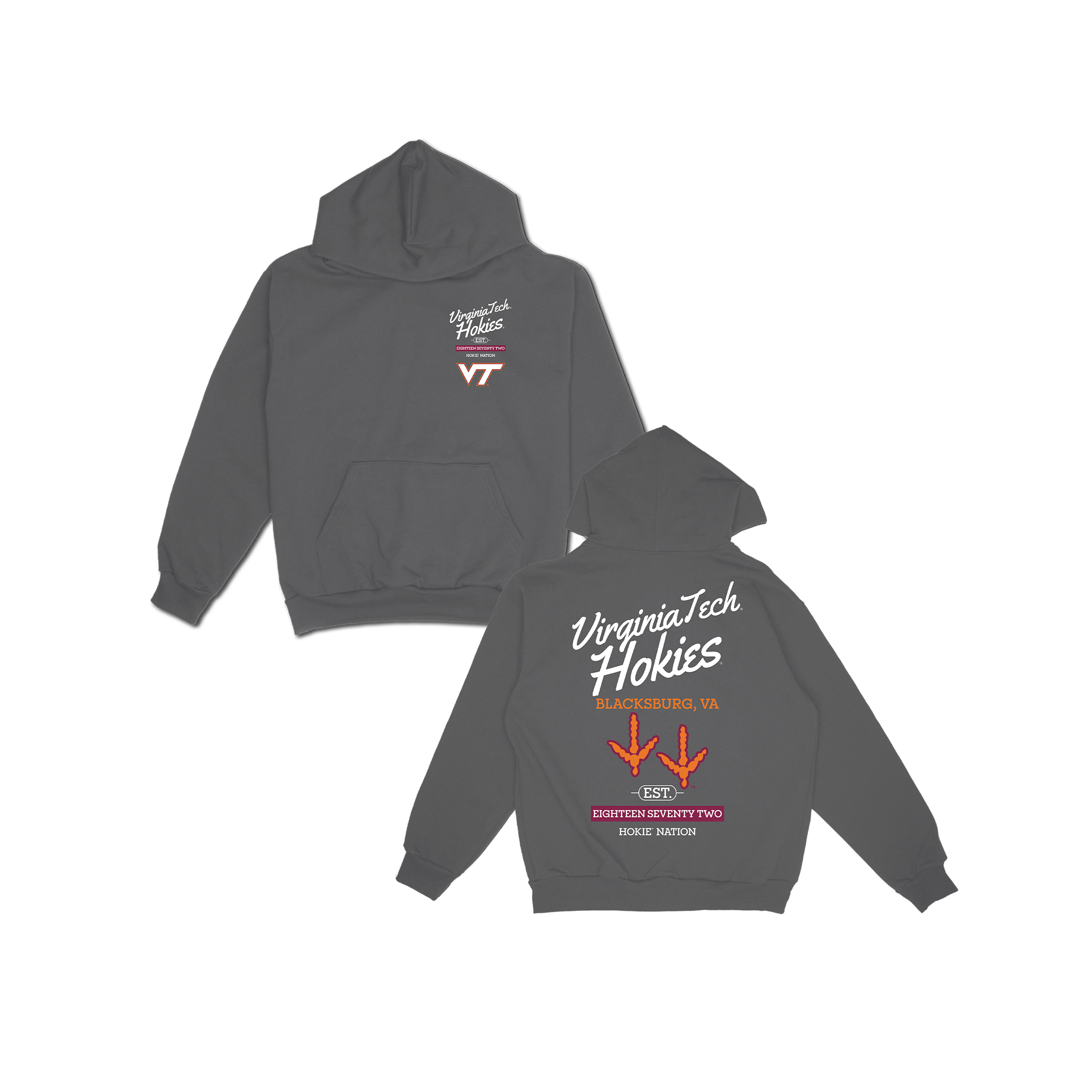 VT Hometown Hoodie - gray