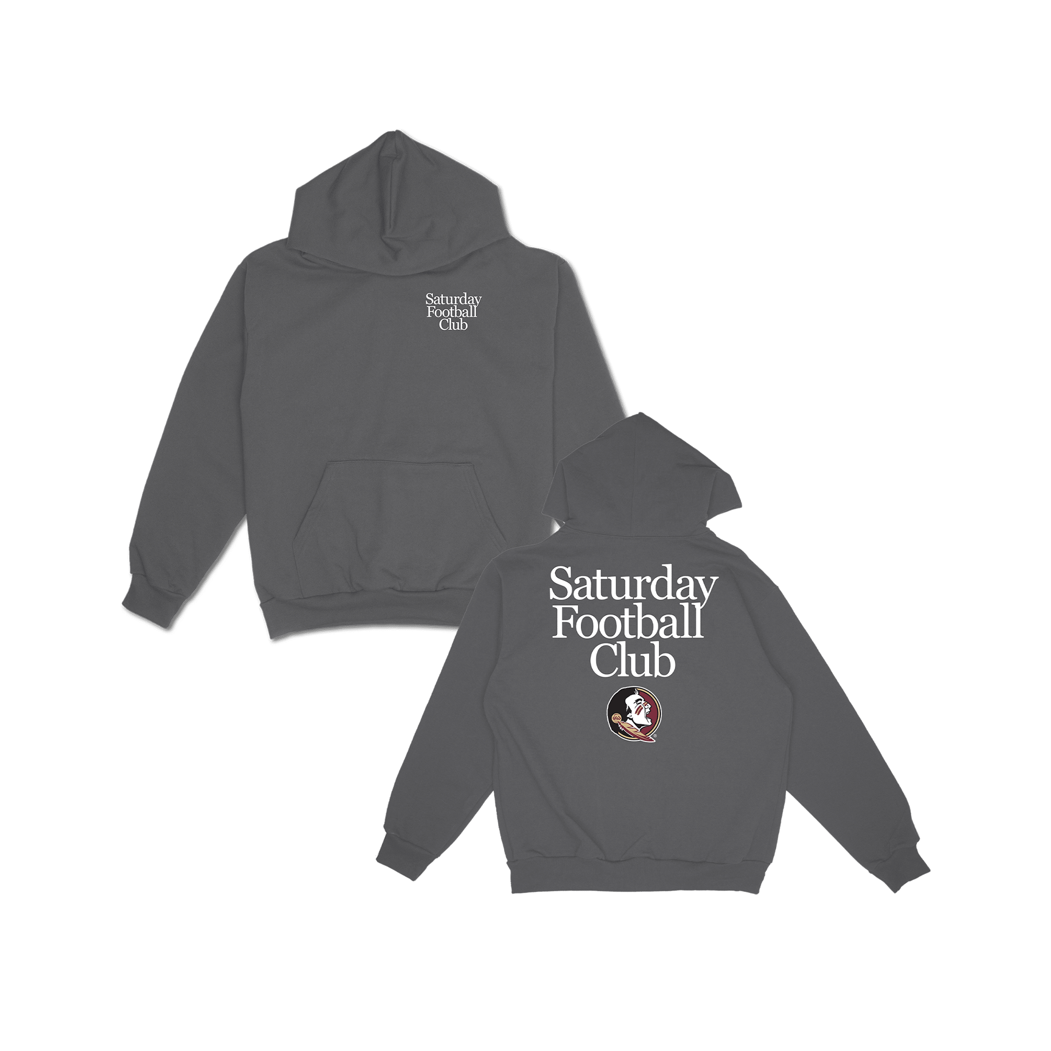 FSU Saturday Football Club Hoodie - Gray