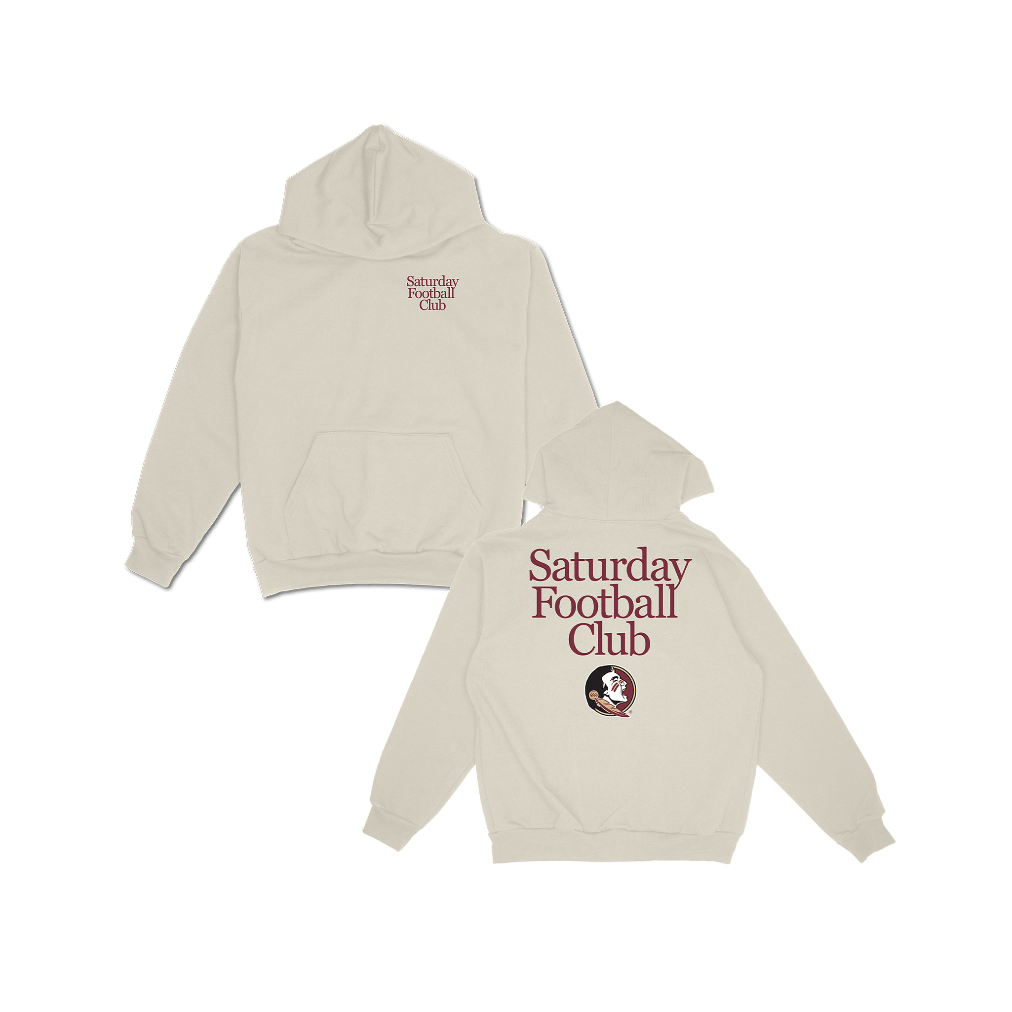 FSU Saturday Football Club Hoodie - Ivory
