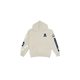Utah State Cuffed and Logo'd Hoodie - Ivory