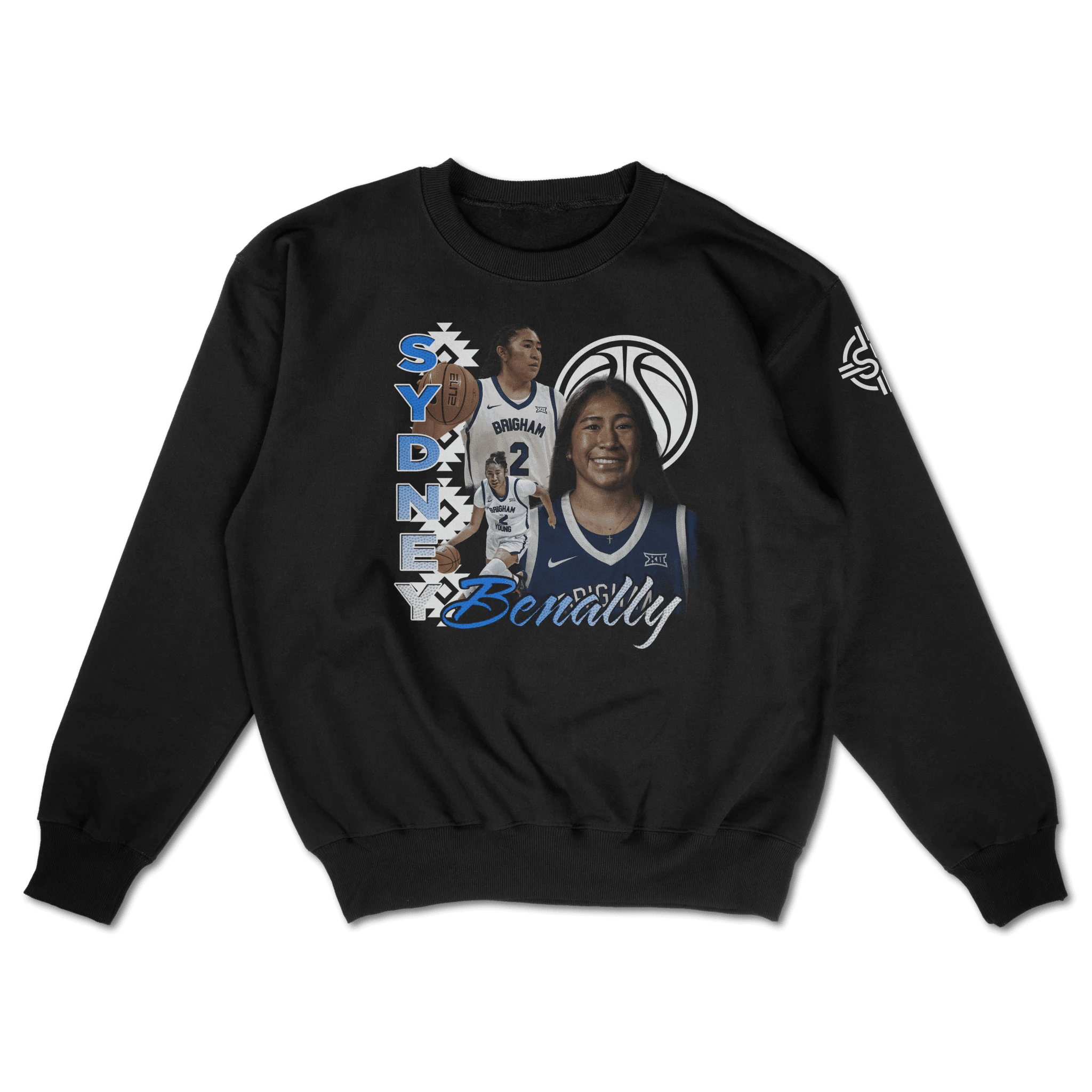 BYU Sydney Benally Bootleg Graphic Crewneck - FanStreet