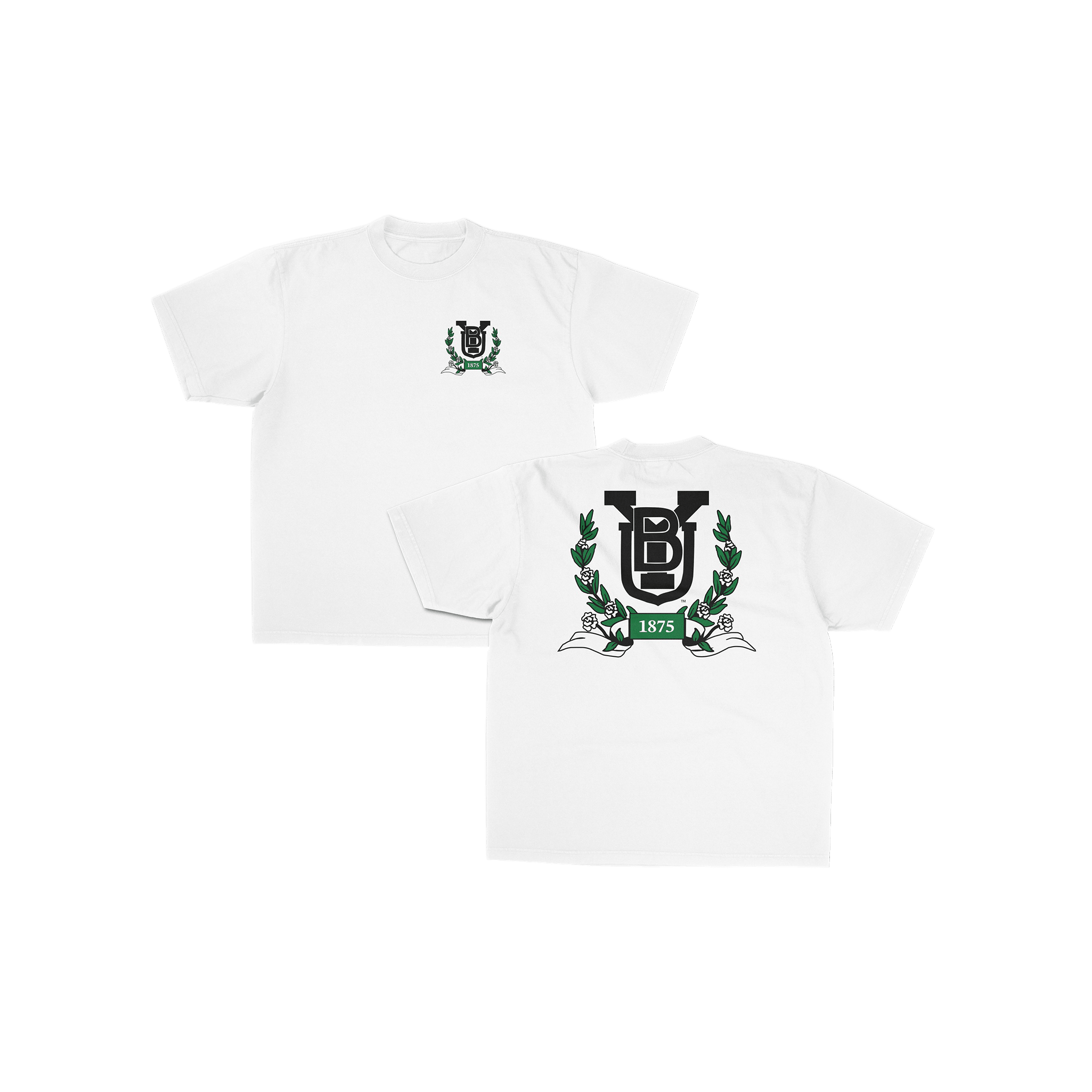 BYU Laurel Tee - White