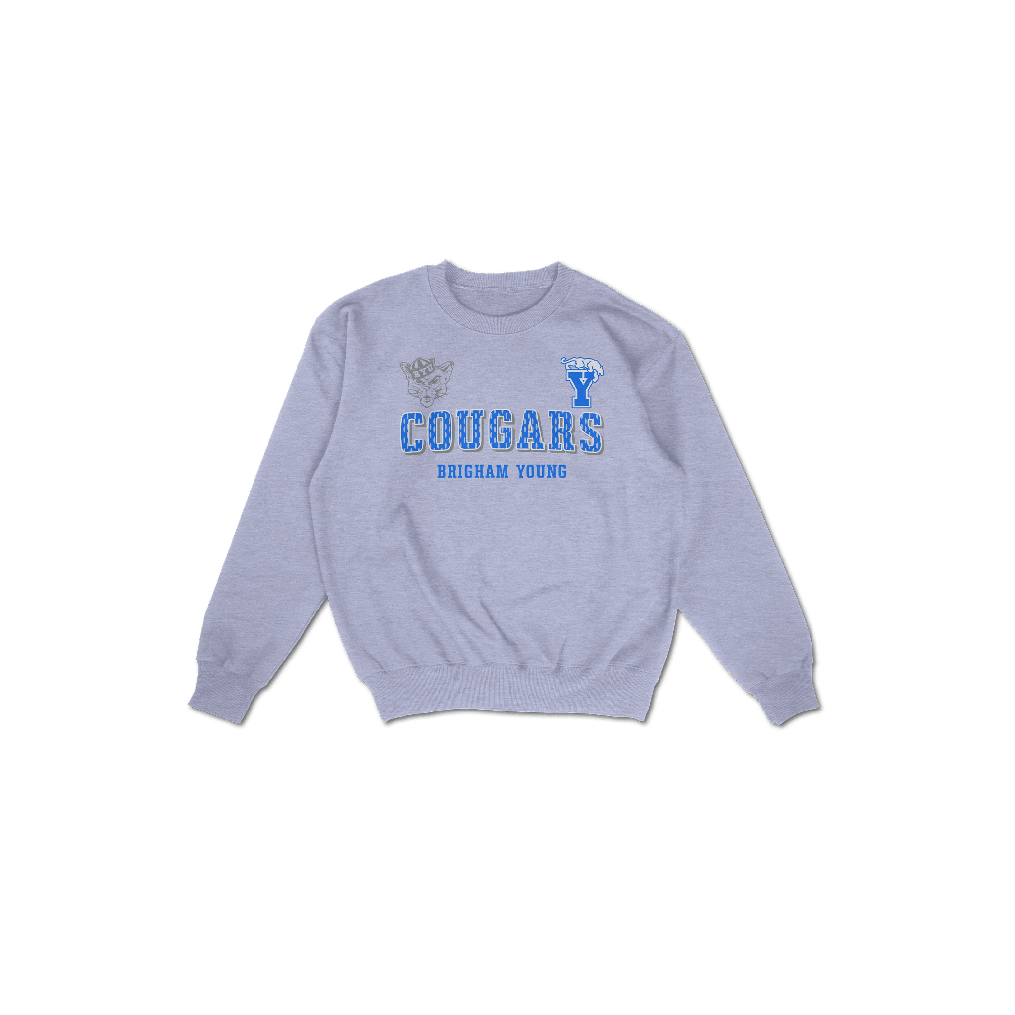 Brigham Young Cougars Legacy Crewneck - FanStreet