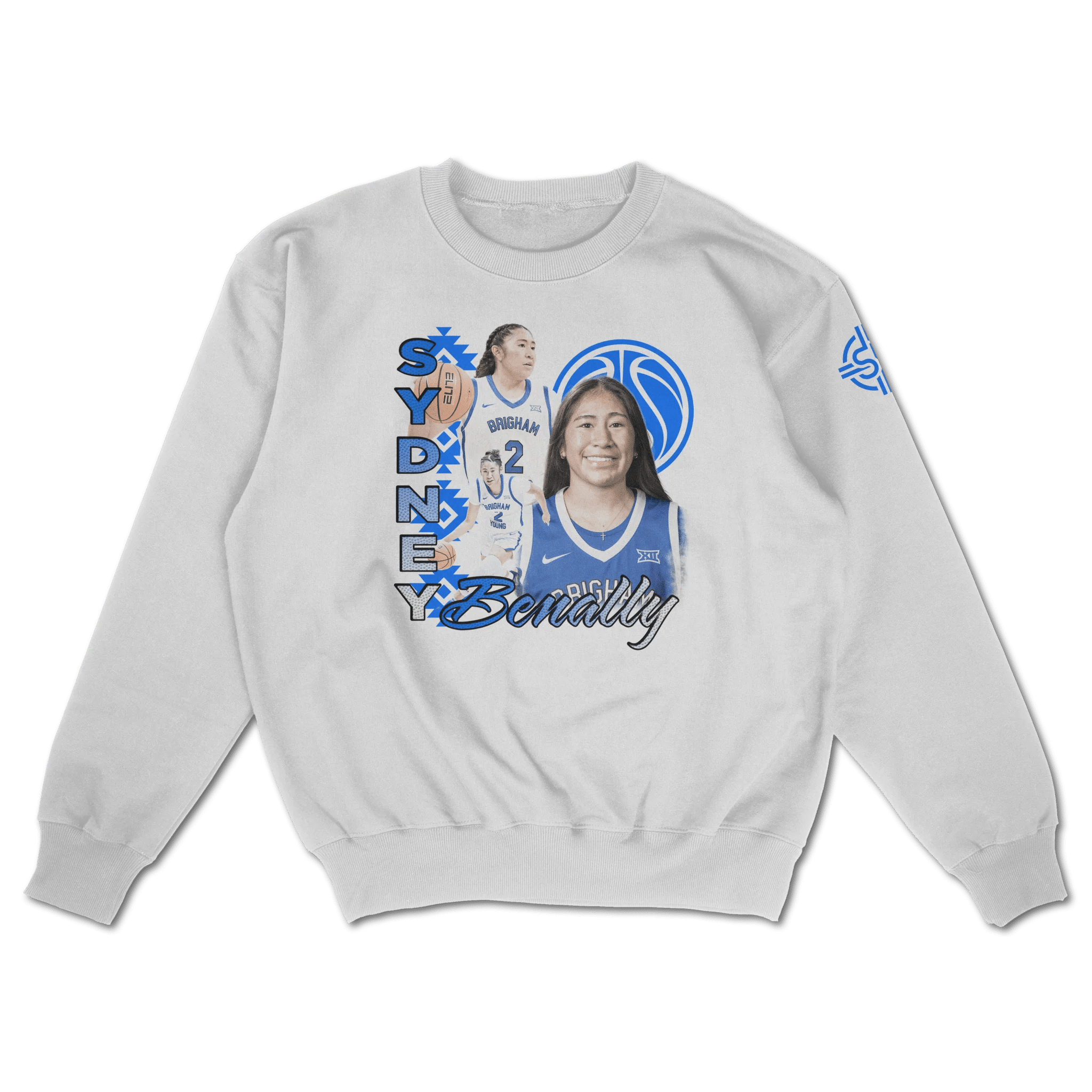 BYU Sydney Benally Bootleg Graphic Crewneck - FanStreet