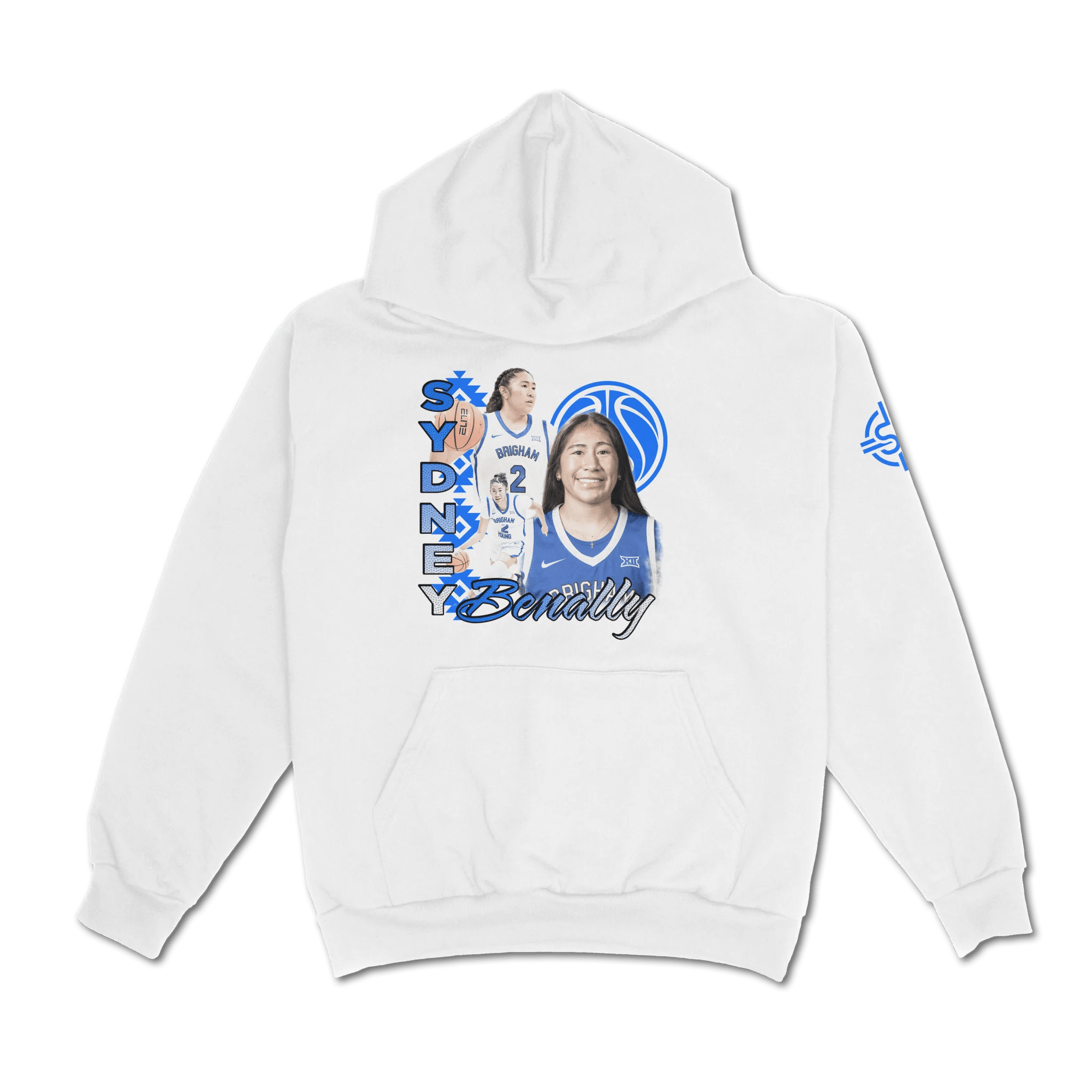 BYU Sydney Benally Bootleg Graphic Hoodie - FanStreet