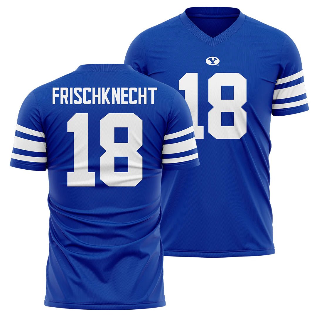 BYU 2025 Reggie Frischknecht Football Jersey - FanStreet