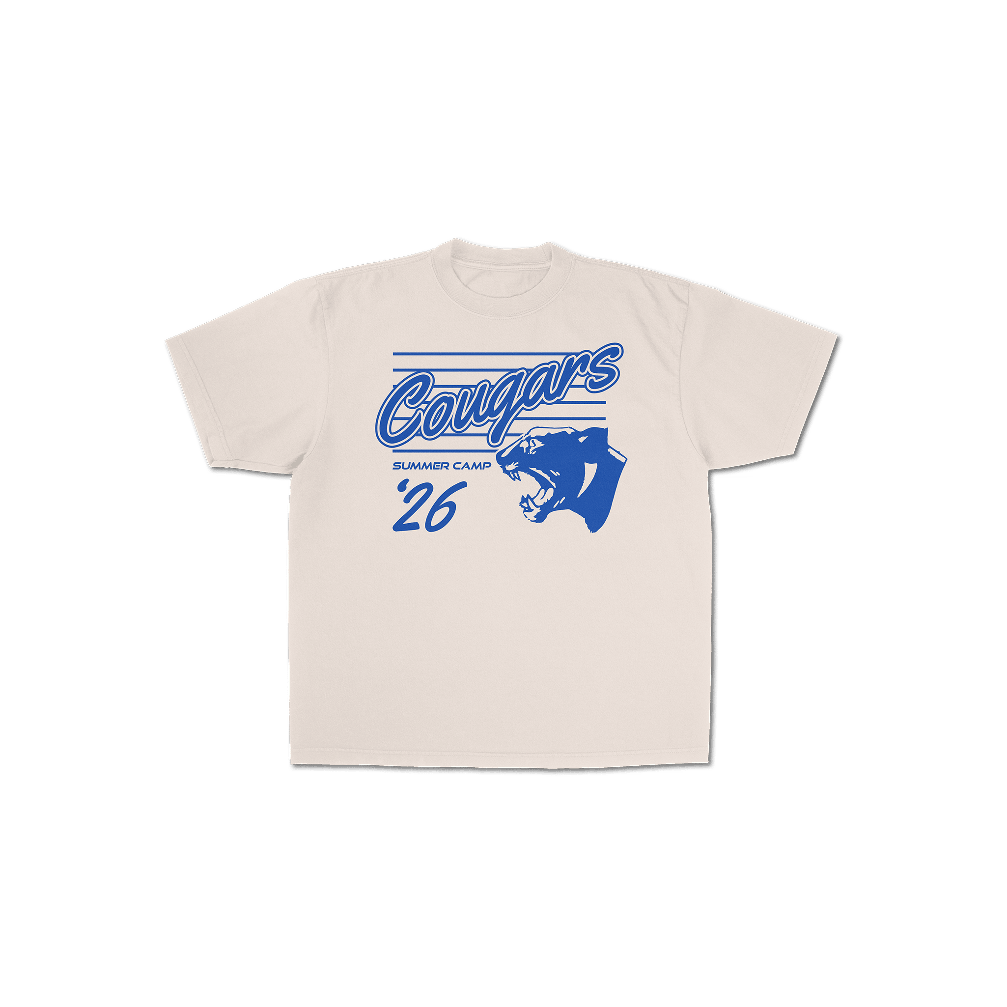 Retro BYU Cougars Camp Graphic Tee - FanStreet