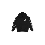 Utah State Cuffed and Logo'd Hoodie - Black