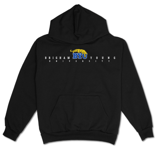 BYU Spellout Graphic Hoodie