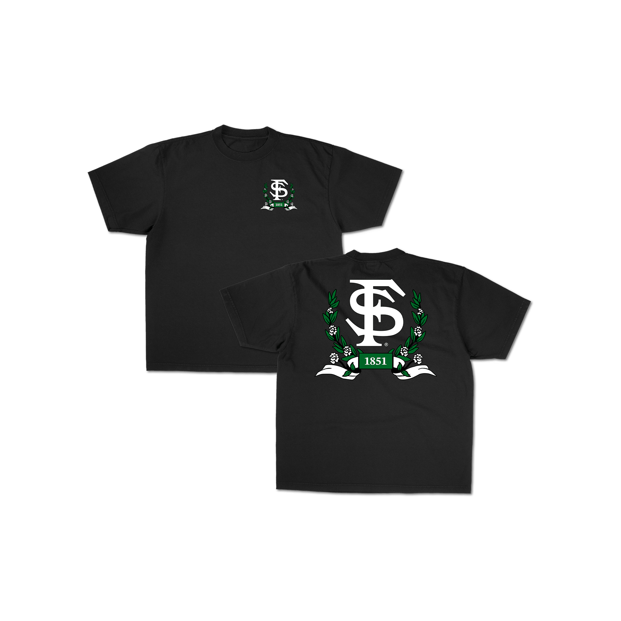 FSU Laurel Tee - Black
