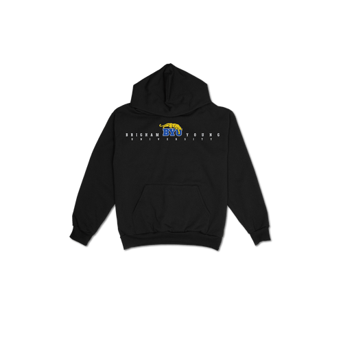 BYU Spellout Graphic Hoodie