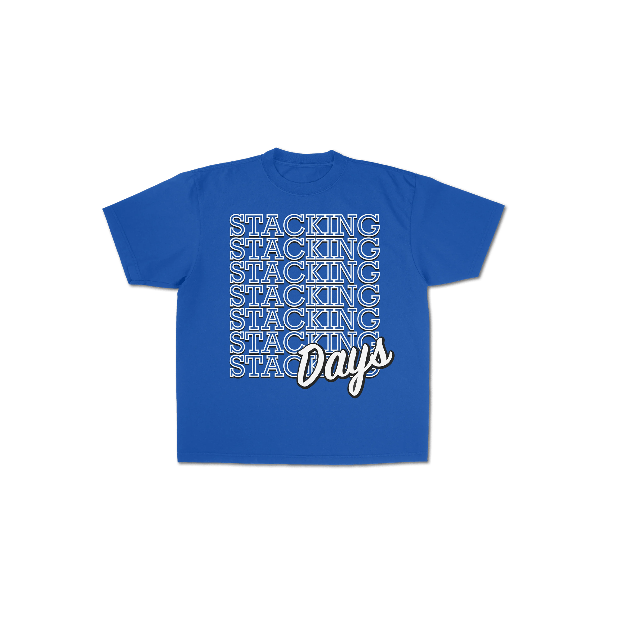 BYU Basketball Stacking Days Graphic Tee - FanStreet