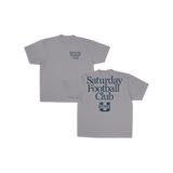 Utah State Saturday Football Club Graphic Tee - Gray