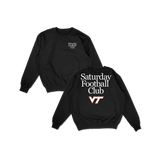VT Saturday Football Club Crewneck - black