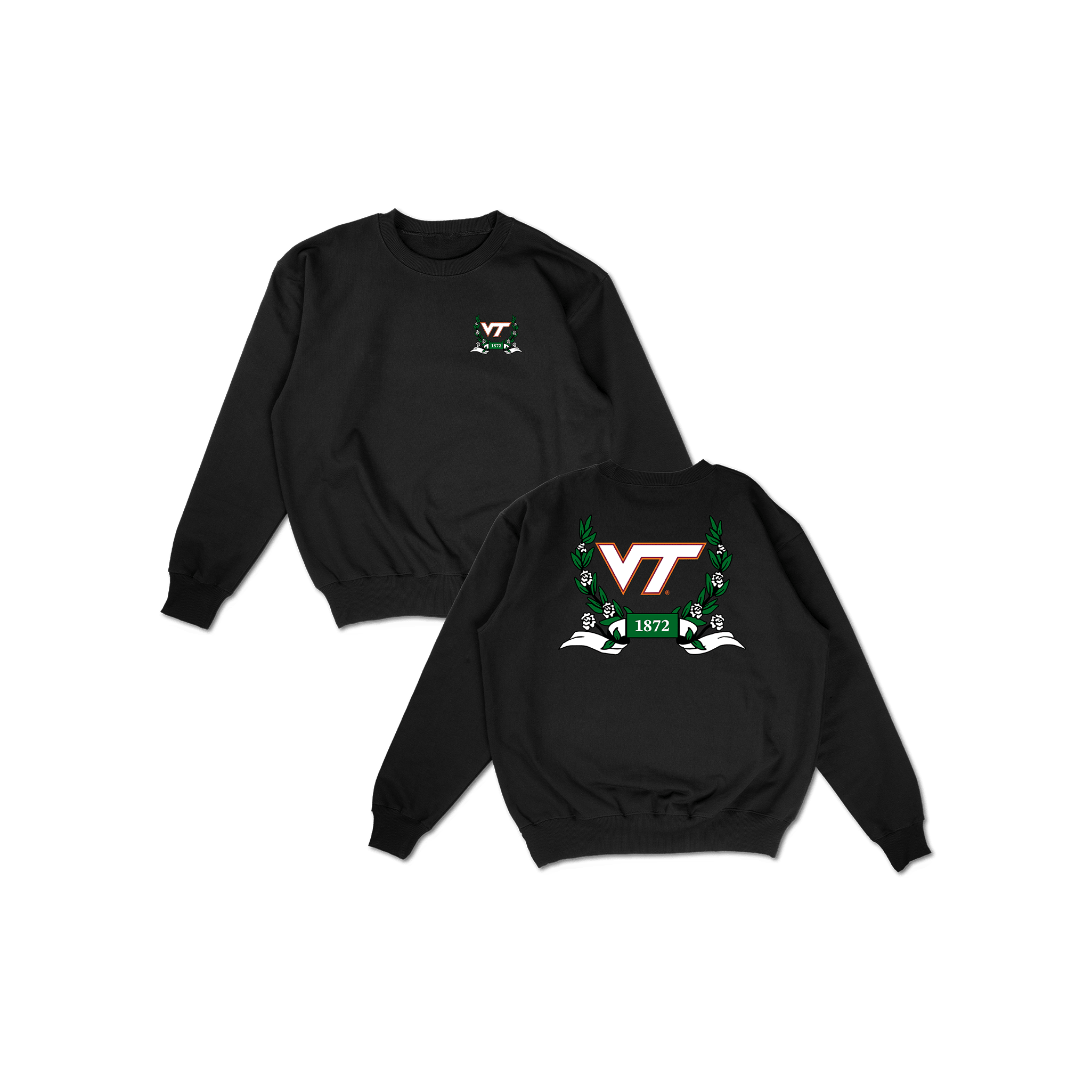 VT Laurel Pullover Crewneck - Black