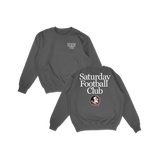 FSU Saturday Football Club Crewneck - Gray