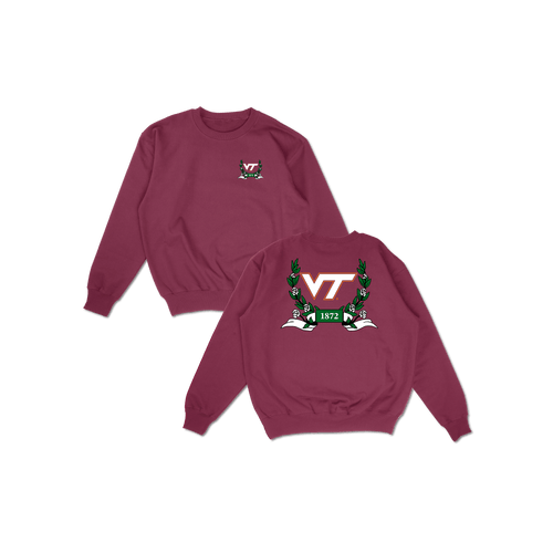 Virginia Tech Laurel Pullover Crewneck