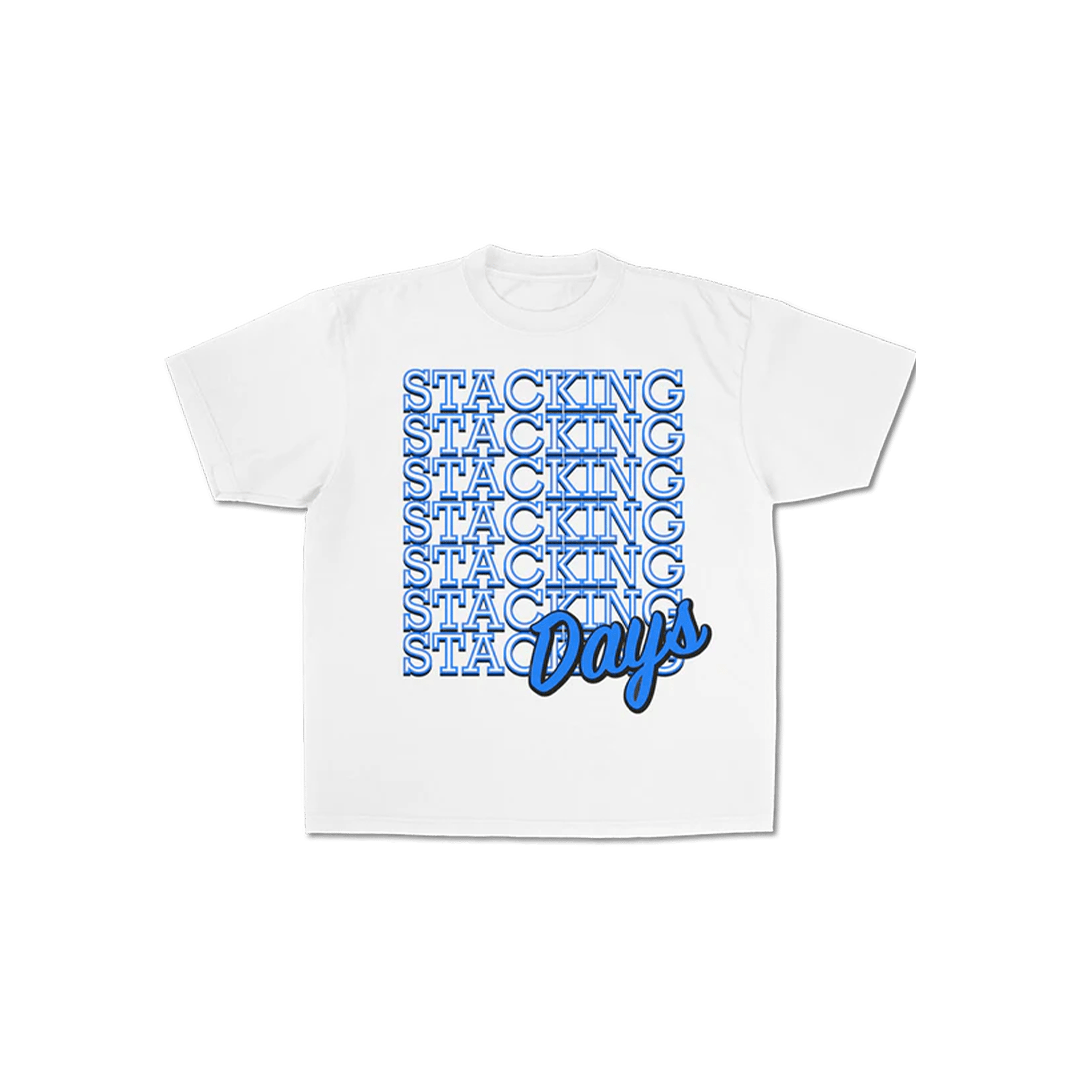 BYU Basketball Stacking Days Graphic Tee - FanStreet