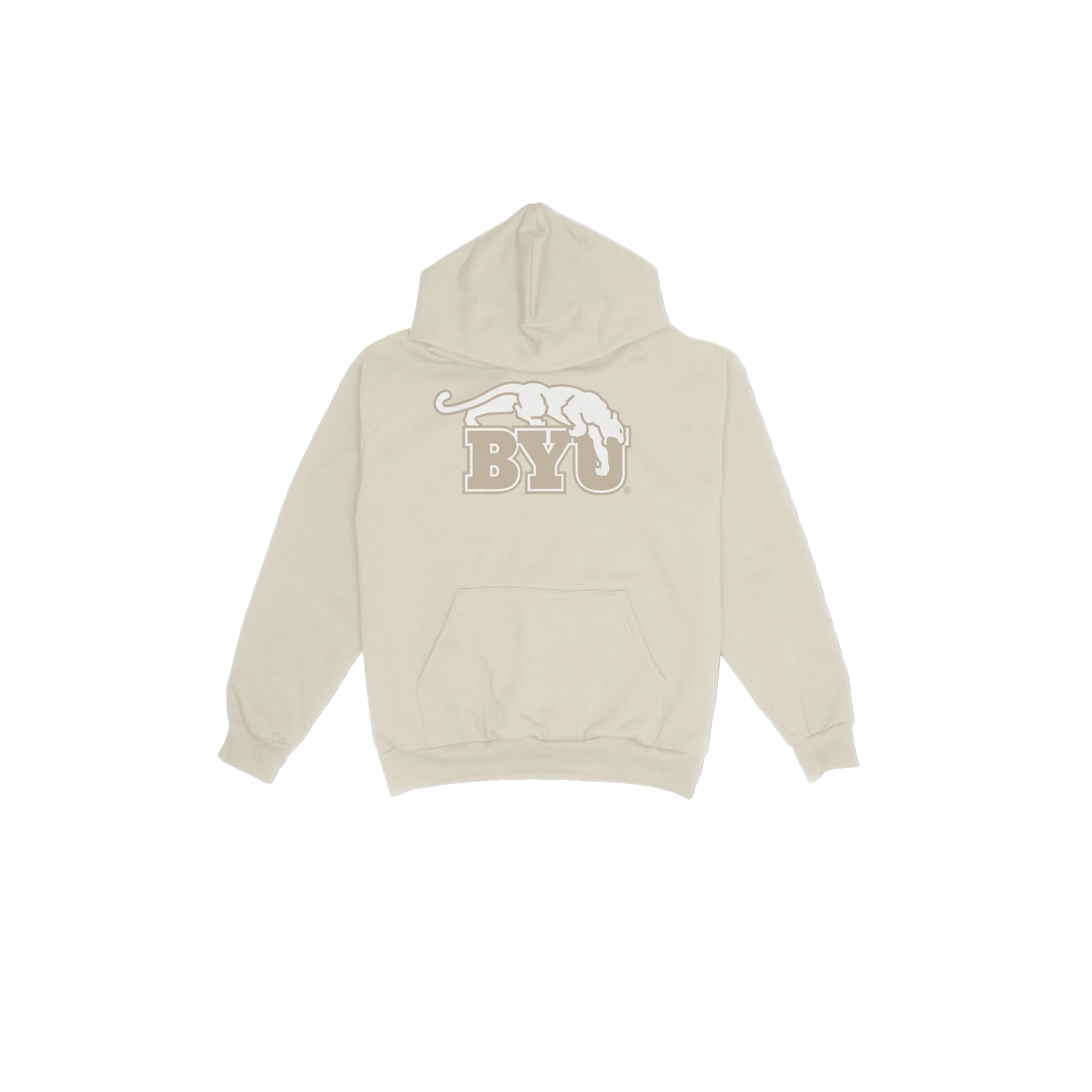 BYU Vintage Ivory Beetdigger Hoodie - FanStreet