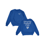 BYU Saturday Football Club Crewneck - Royal Blue