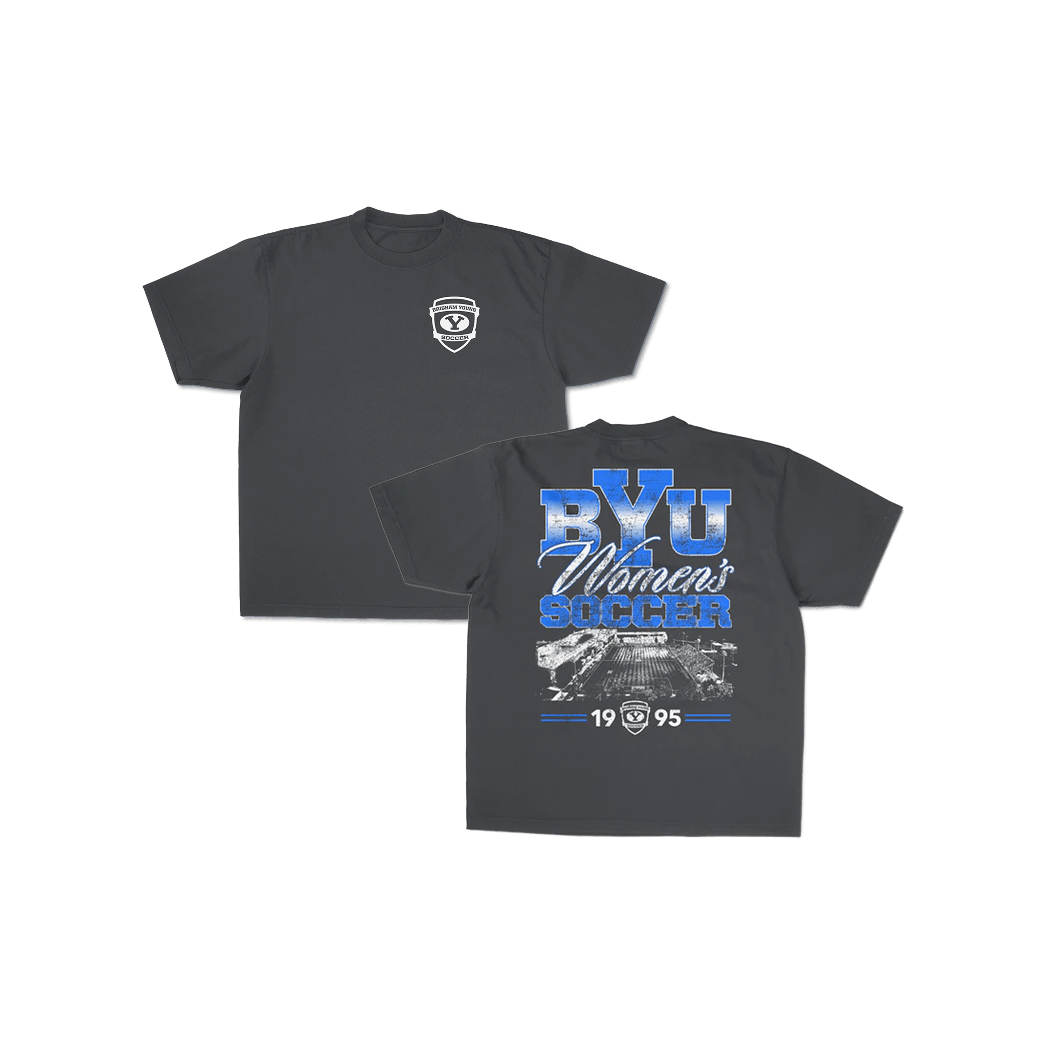 BYU Women's Soccer South Field Graphic Tee - FanStreet