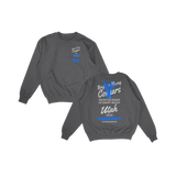 BYU Hometown Pullover Crewneck - Gray