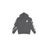 Utah State Cuffed and Logo'd Hoodie - Gray