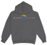BYU Spellout Graphic Hoodie - Gray
