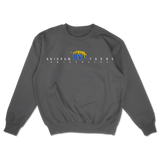 BYU Spellout Graphic Crewneck - Gray