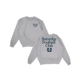 Utah State Saturday Football Club Crewneck - Heather Gray