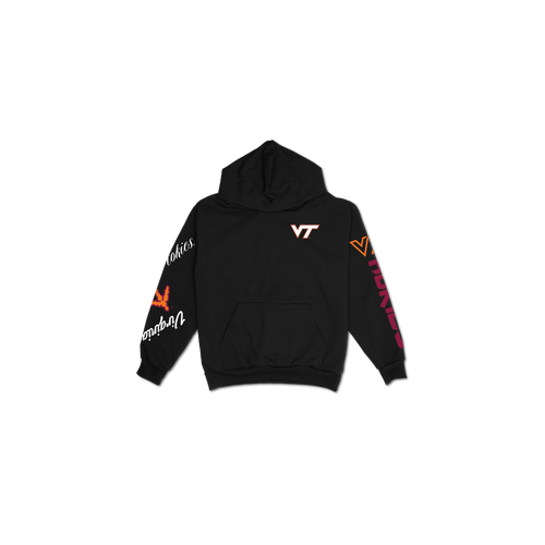 Virginia Tech Cuffed and Logo'd Hoodie