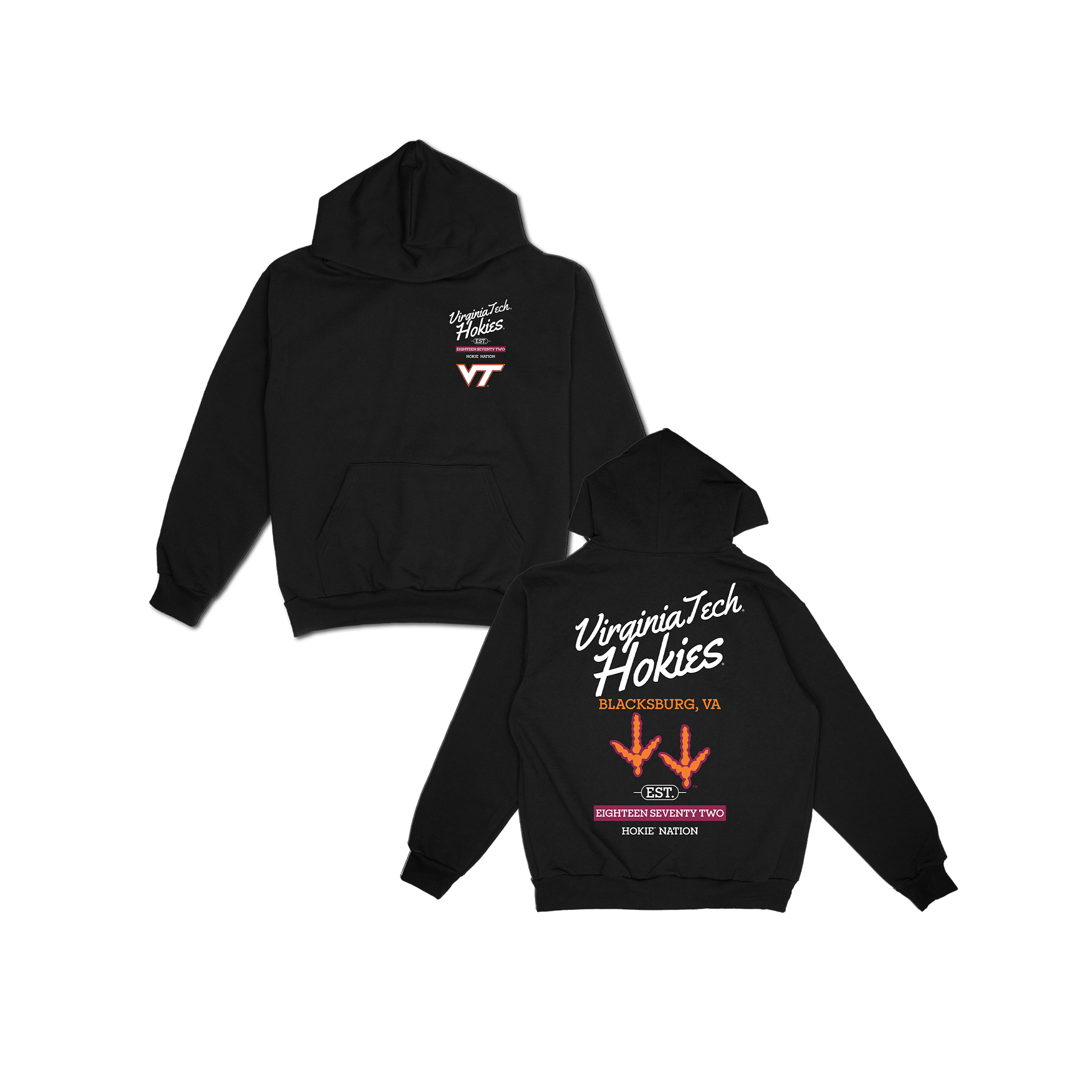 VT Hometown Hoodie - black