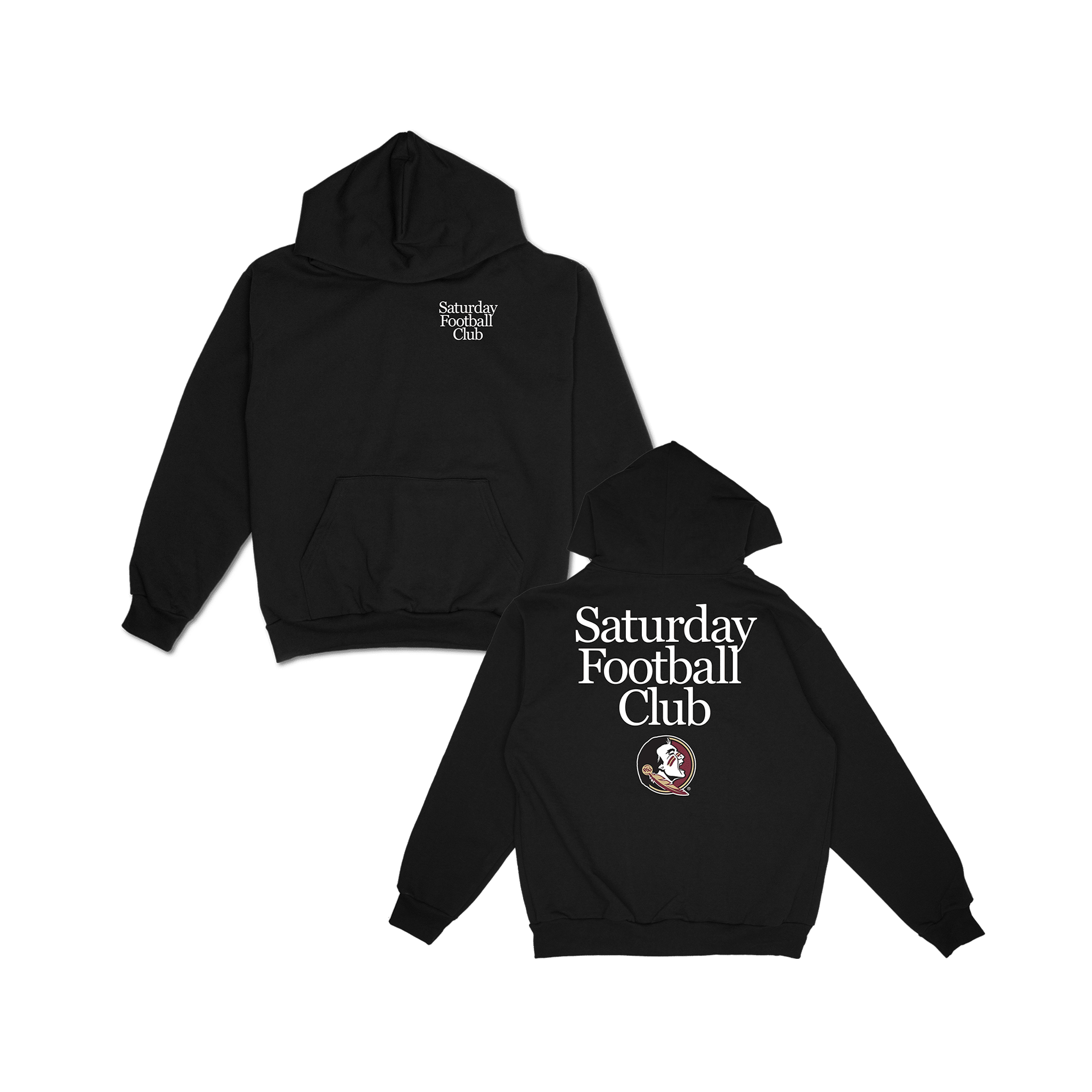 FSU Saturday Football Club Hoodie - Black