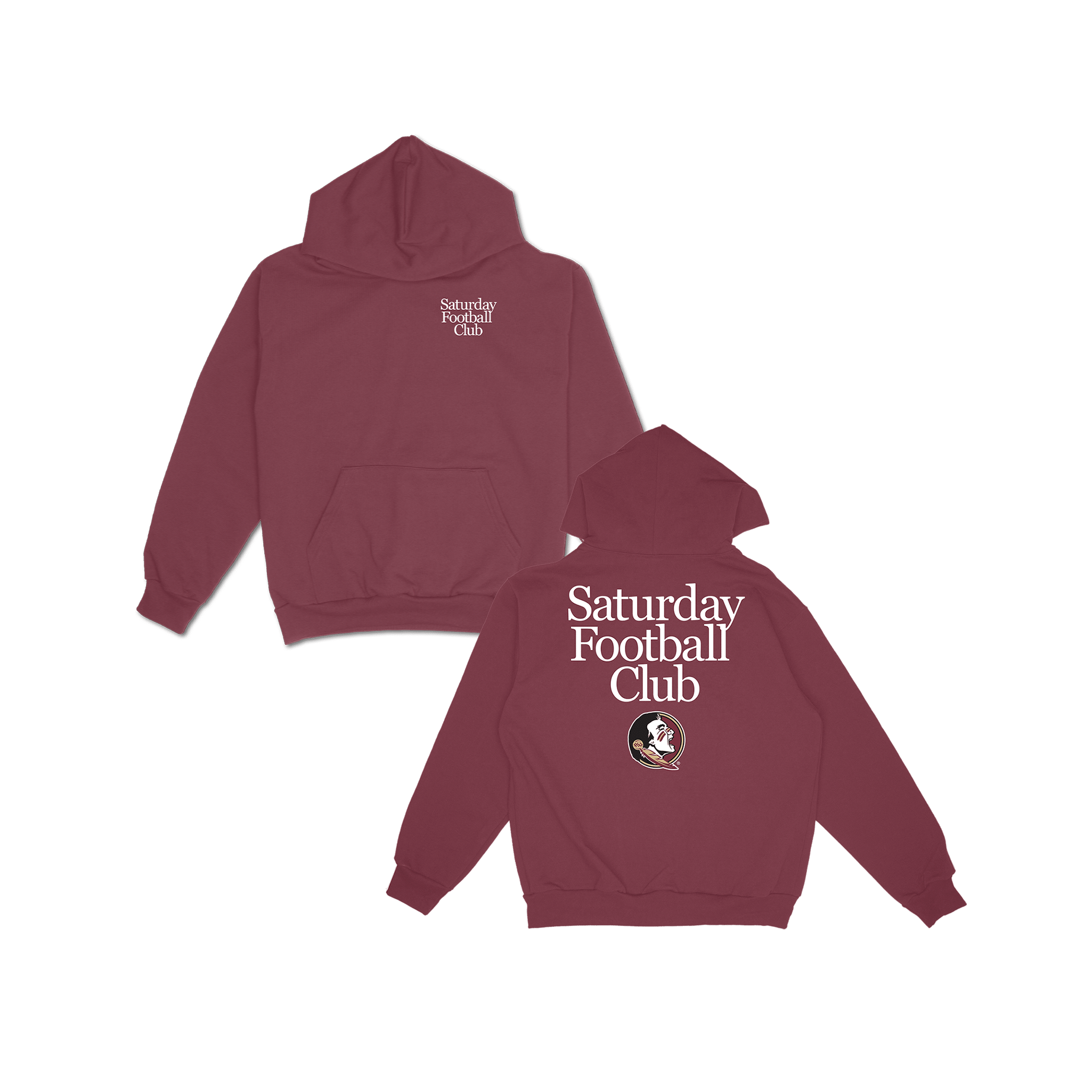 FSU Saturday Football Club Hoodie - Garnet