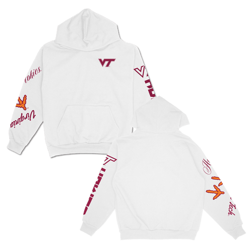 Virginia Tech Cuffed and Logo'd Hoodie