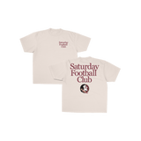 FSU Saturday Football Club Graphic Tee - Ivory