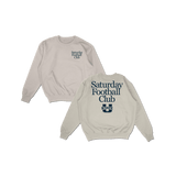 Utah State Saturday Football Club Crewneck - Ivory