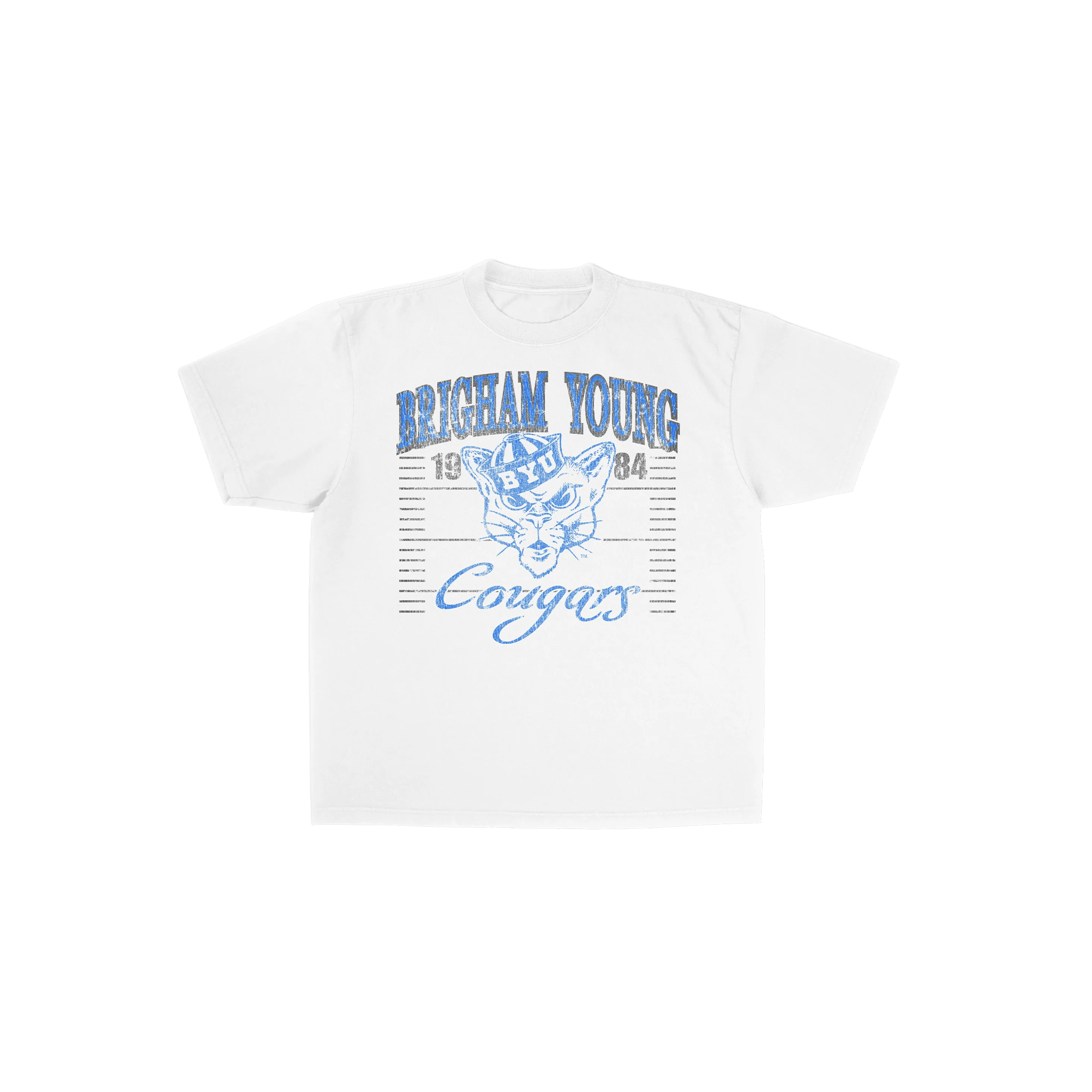 BYU Cougars Vintage Inspired Gridiron Tee - FanStreet
