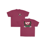 Virginia Tech Laurel Tee - Maroon